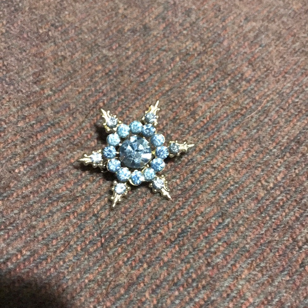 Vintage Snowflake Pin